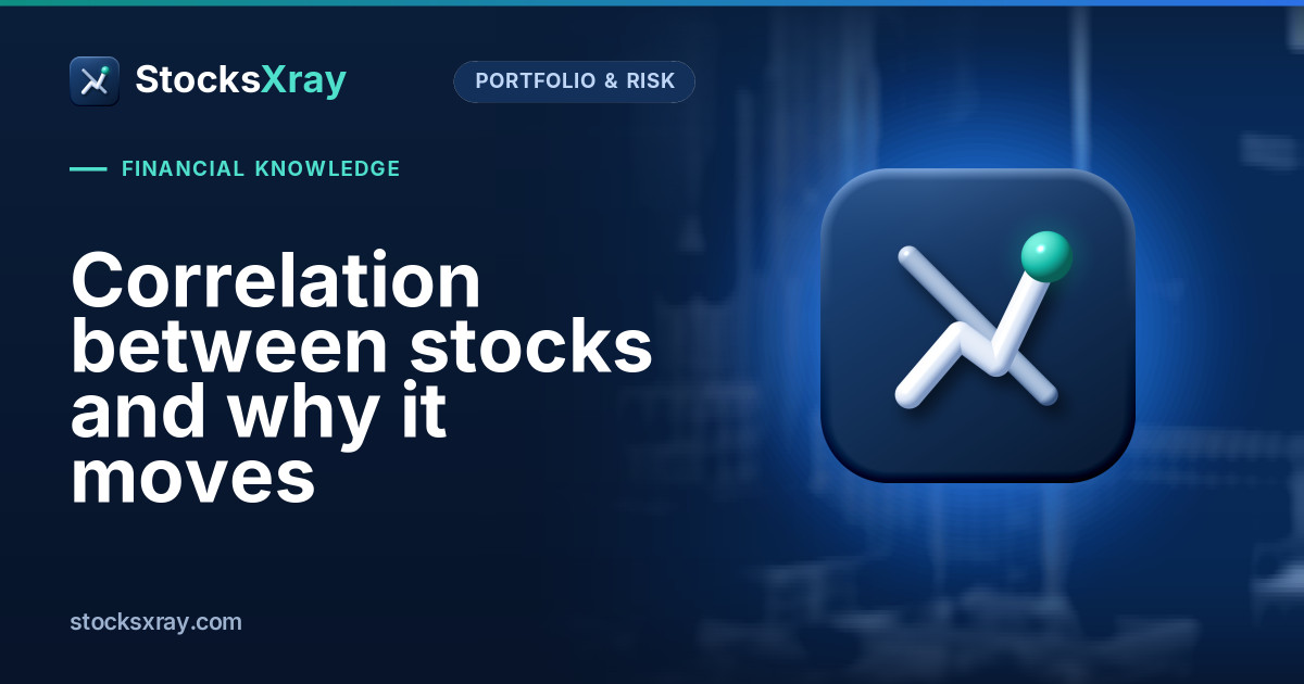 Correlation between stocks and why it moves