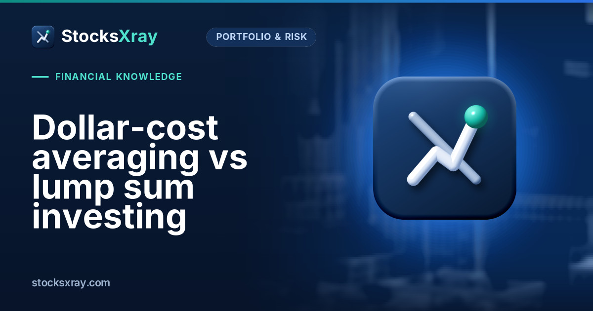 Dollar-cost averaging vs lump sum investing