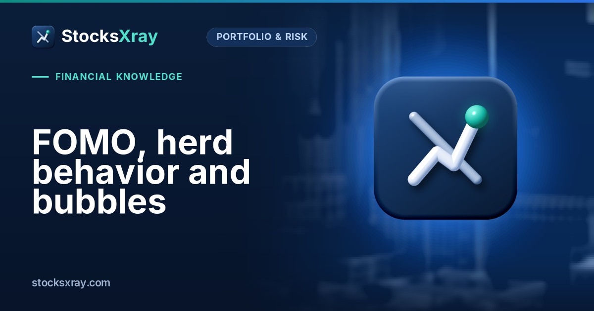 FOMO, herd behavior and bubbles