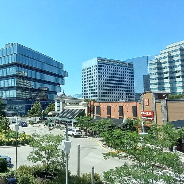 Office towers in Stamford, Connecticut, home town of Point72