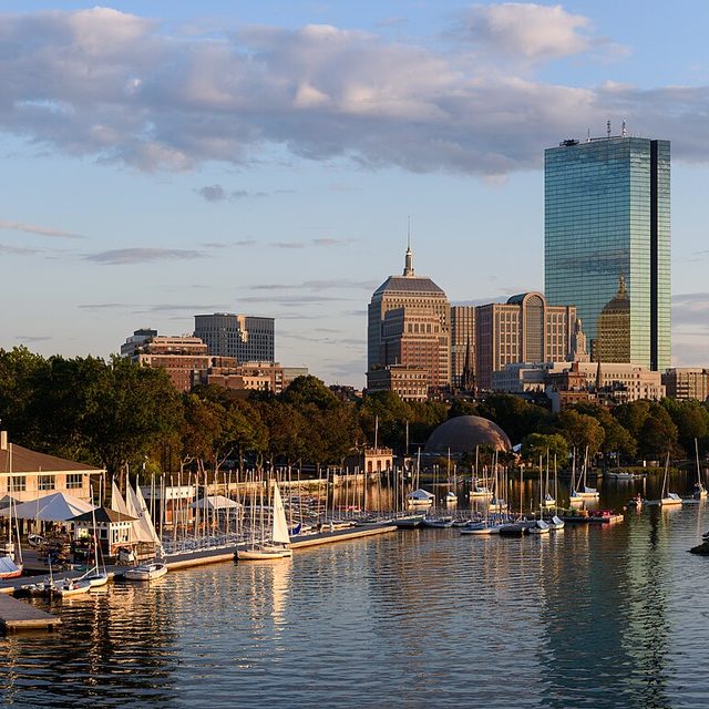 Boston's Back Bay skyline, where Baupost is based