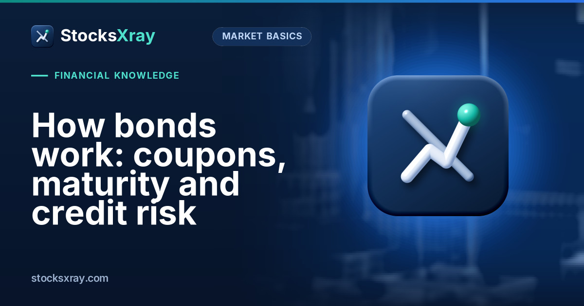 How bonds work: coupons, maturity and credit risk