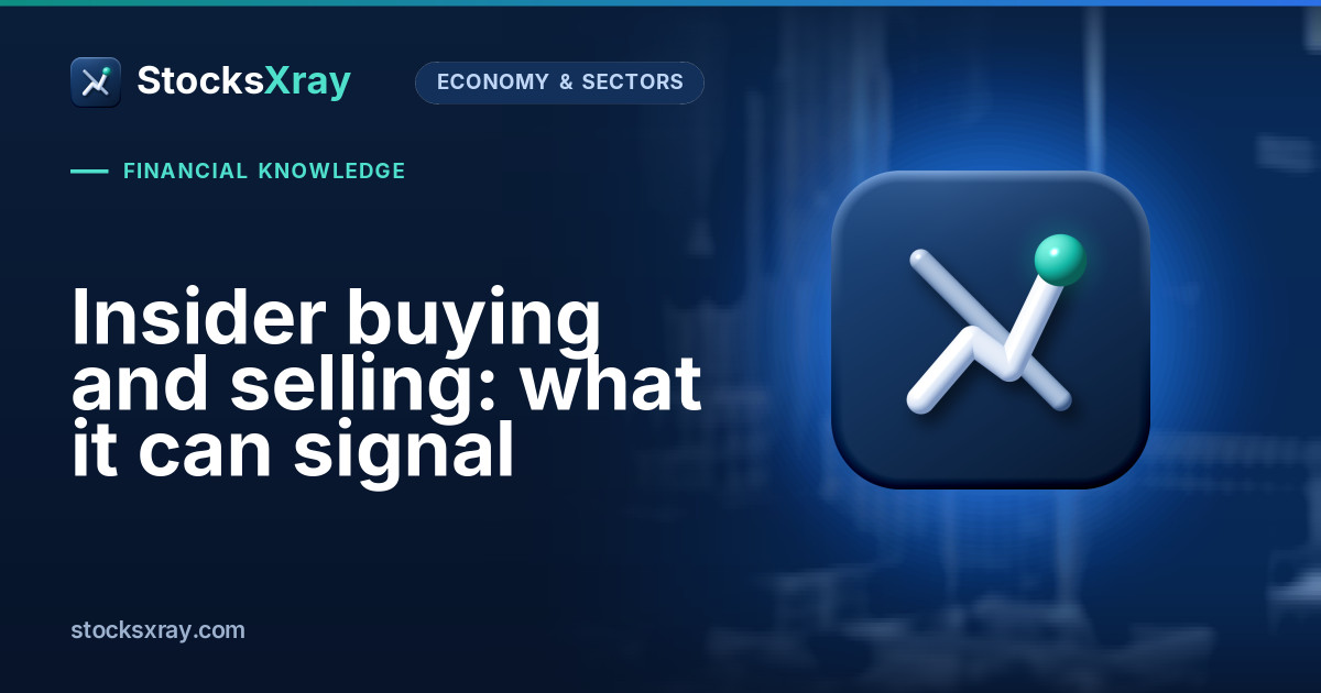 Insider buying and selling: what it can signal