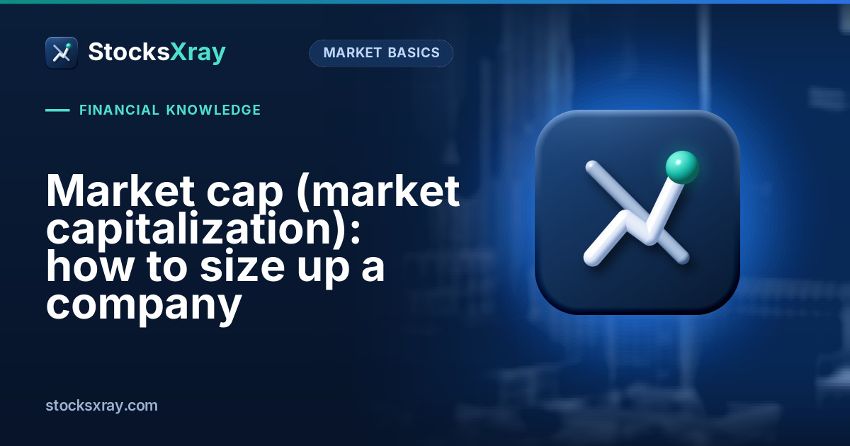 Market cap (market capitalization): how to size up a company