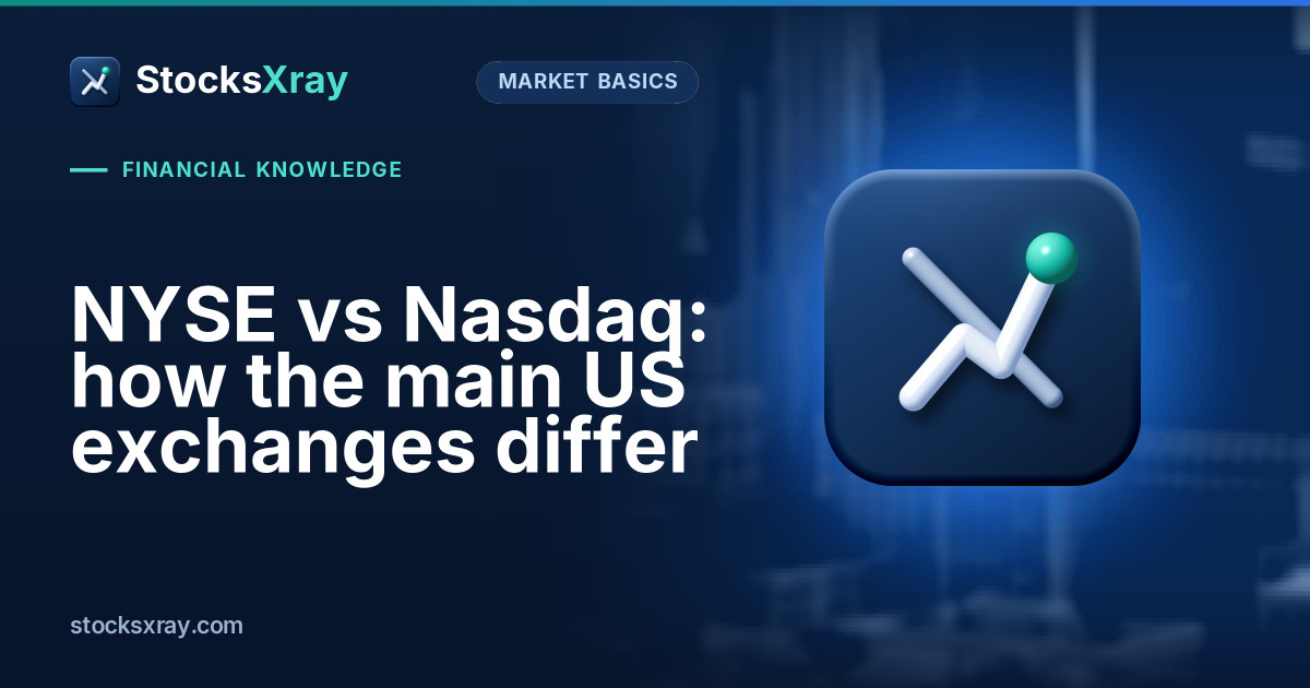 NYSE vs Nasdaq: how the main US exchanges differ