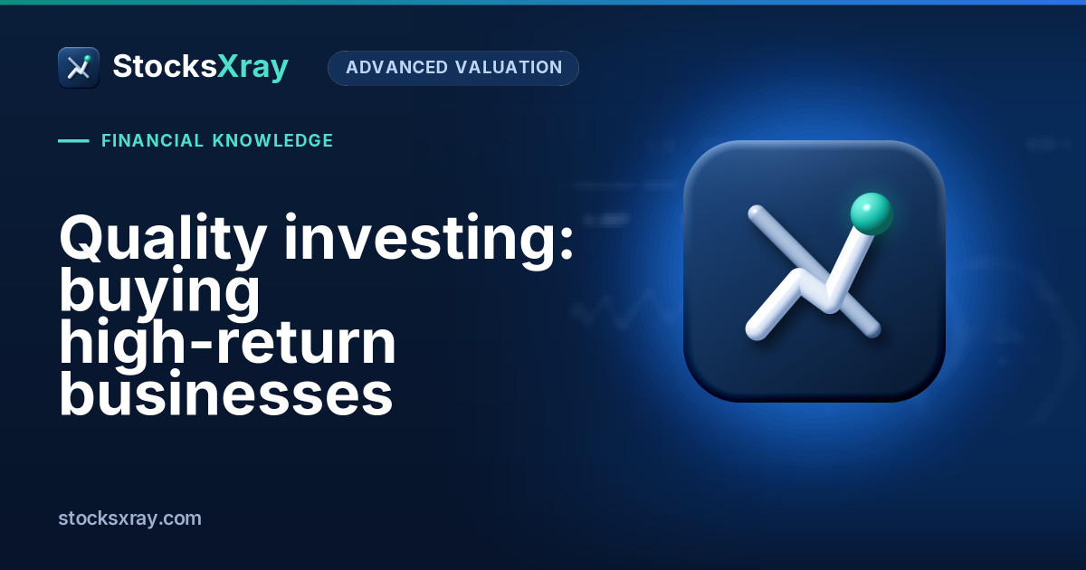 Quality investing: buying high-return businesses