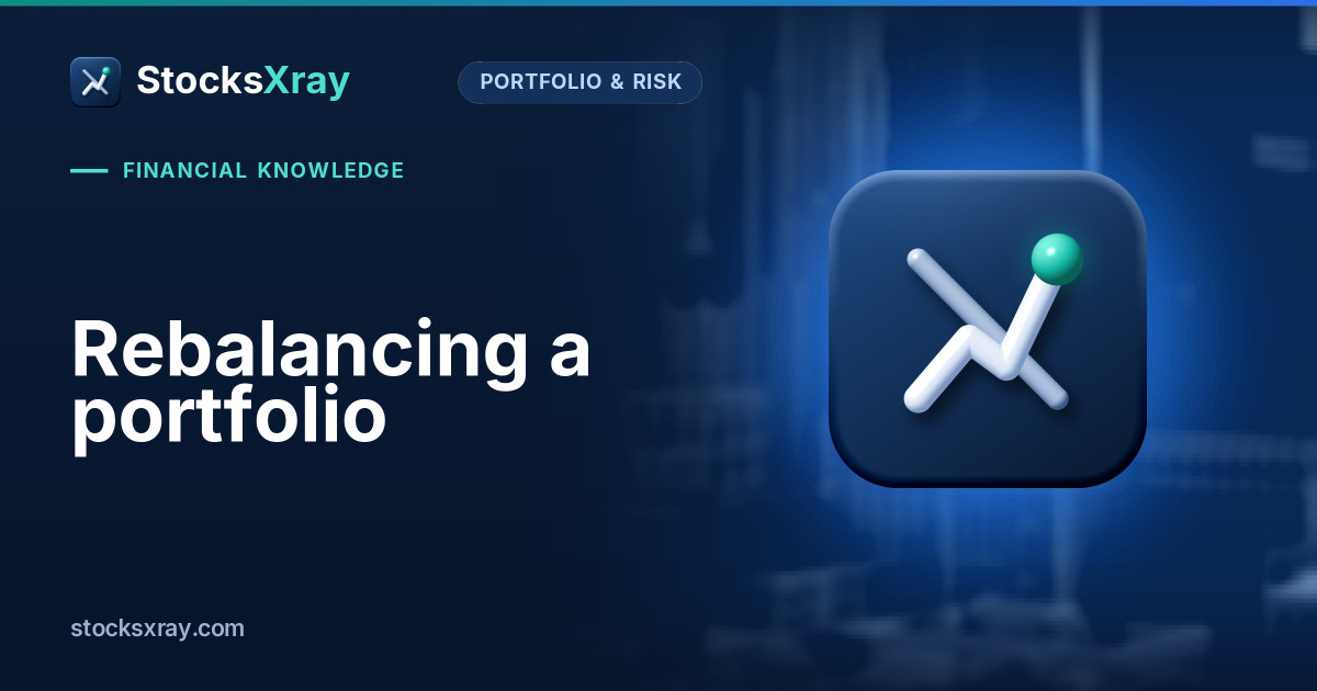 Rebalancing a portfolio