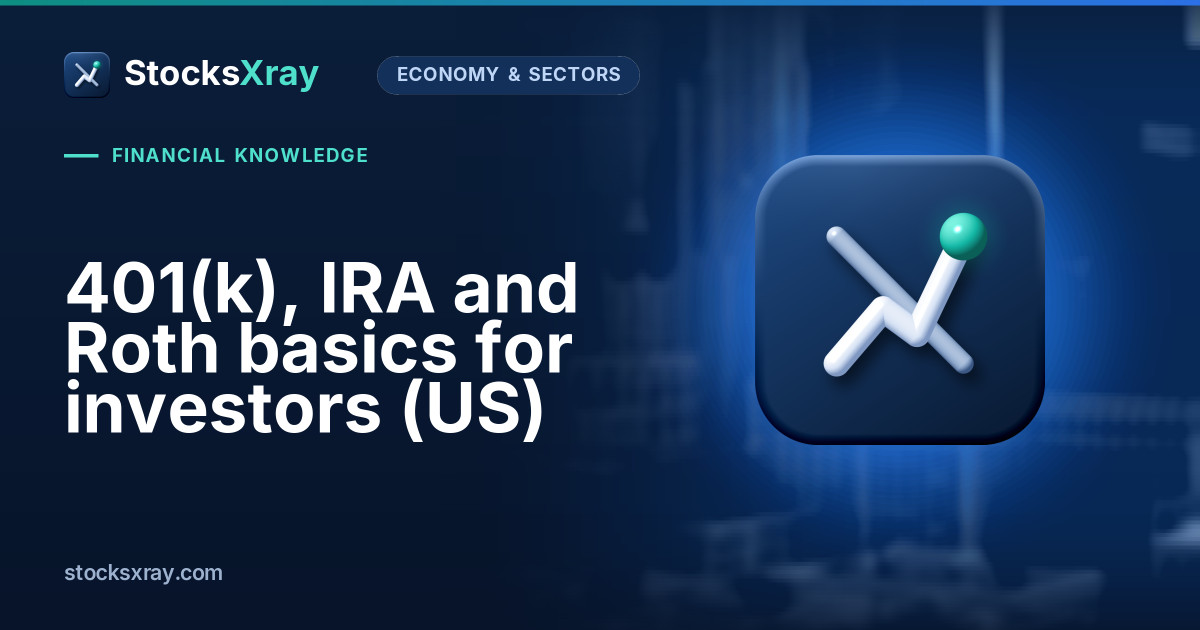 401(k), IRA and Roth basics for investors (US)