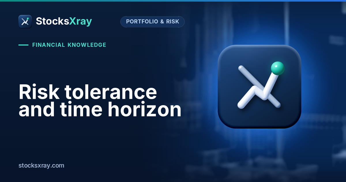 Risk tolerance and time horizon