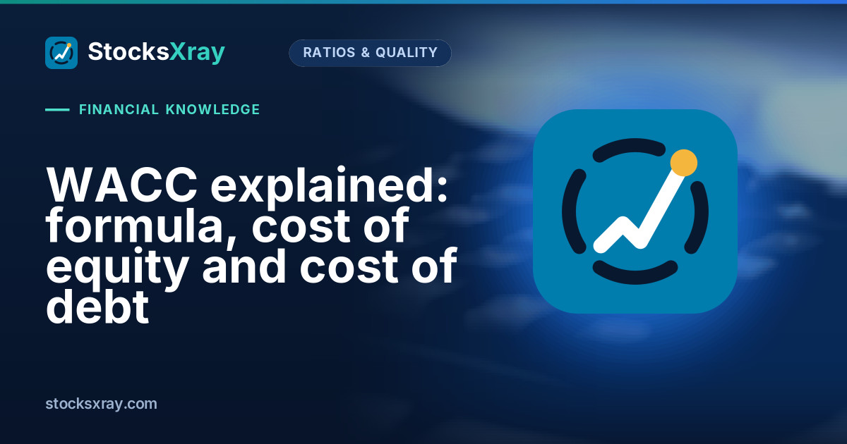 WACC explained: formula, cost of equity and cost of debt
